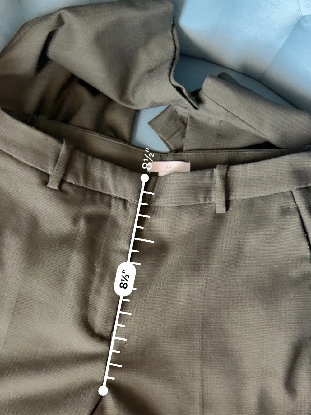 H&M tailored chino
